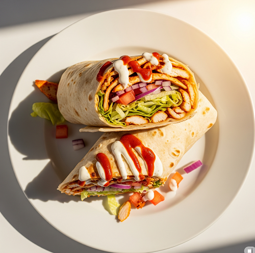1. Chicken Shawarma Wrap 